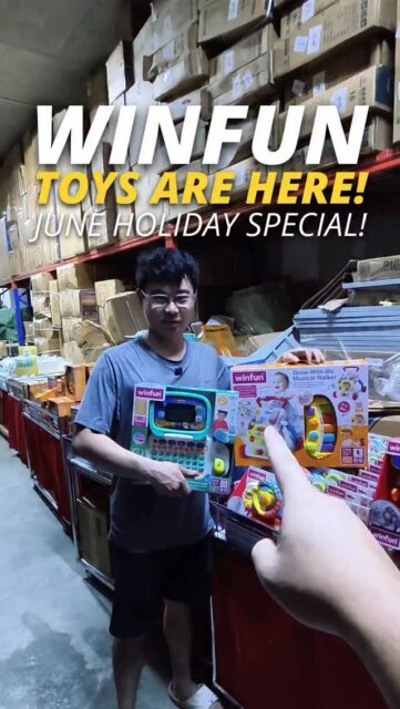 WINFUN is joining us in our June Holiday Toy Fairs!