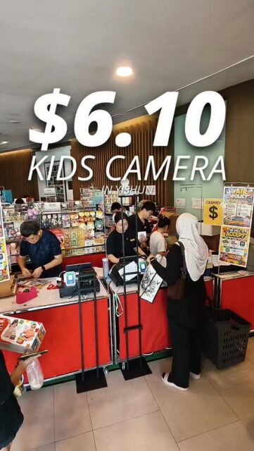 $6.10 Kids Digital Cameras are at our CASHIER!!

Dates: 27th July - 2nd Aug 2026
Time: 11am - 9pm
Venue: SAFRA Yishun